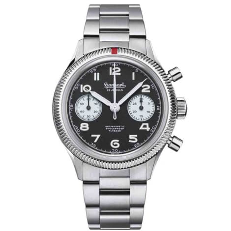 Hanhart Montre Hanhart 417 ES Flyback Panda - 1954 Mécanique diamètre 39 mm- H701.211-6428