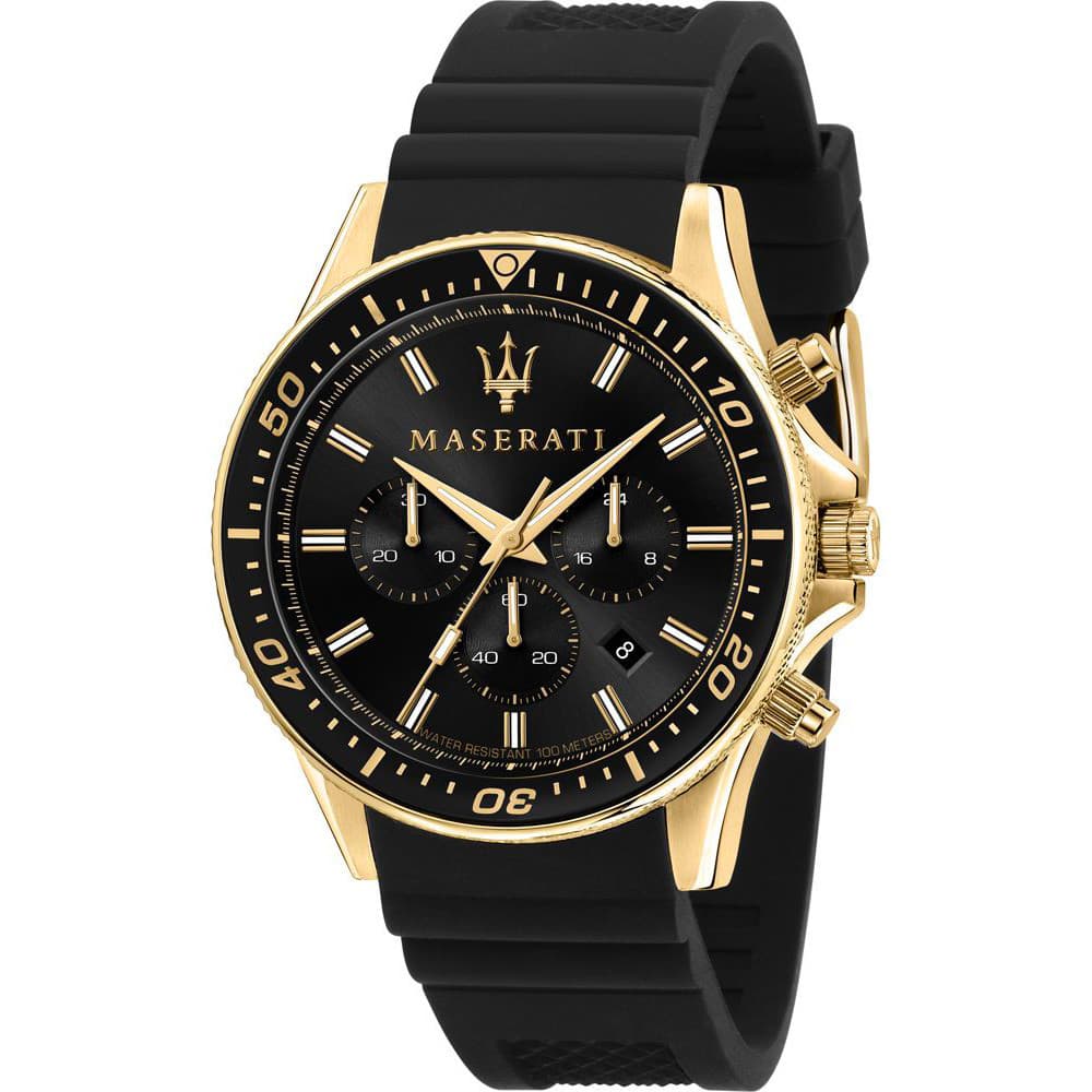 Maserati Montre Maserati en Silicone Noir