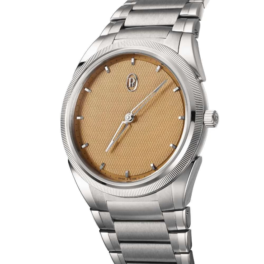 Parmigiani Fleurier Tonda Pf Micro-Rotor No Date Steel Platinum Golden Siena