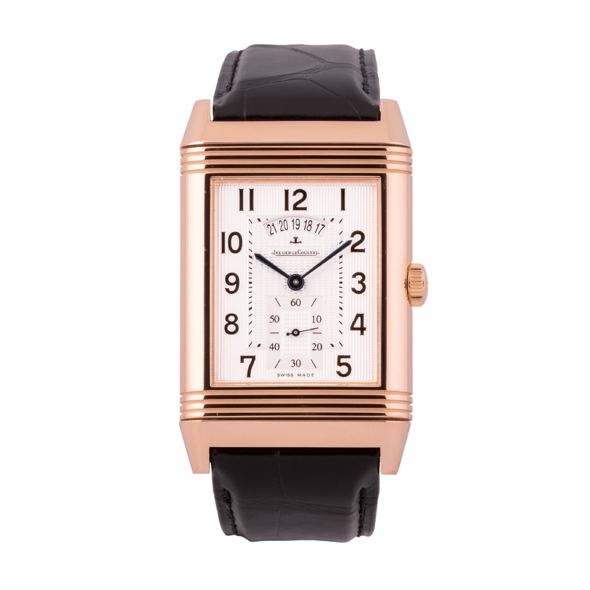 Jaeger-LeCoultre Montre Jaeger-LeCoultre Grande Reverso Duodate Édition Limitée Or rose 31,3 x52 mm Full Set 2009