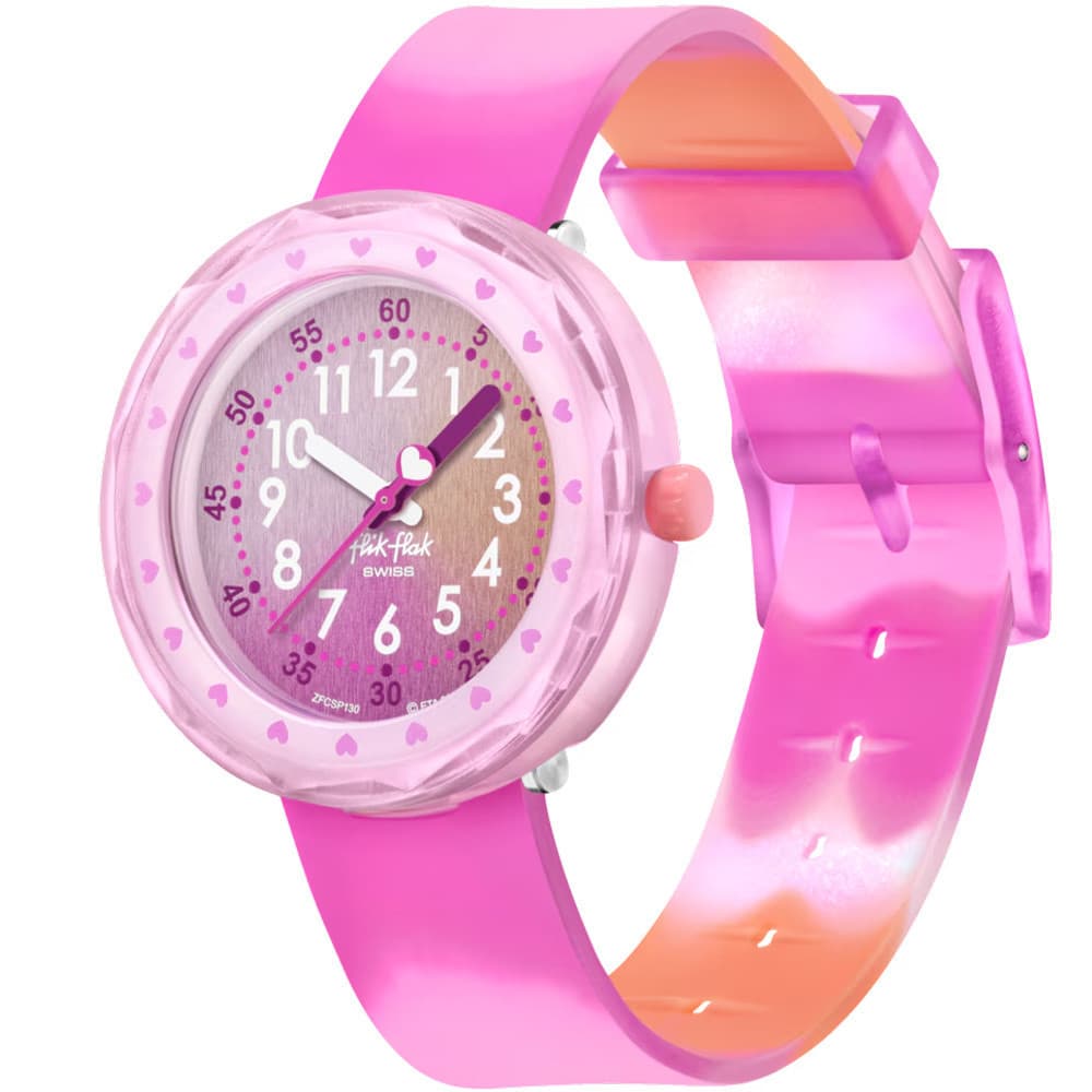 Flik Flak Montre Flik Flak en Silicone Rose