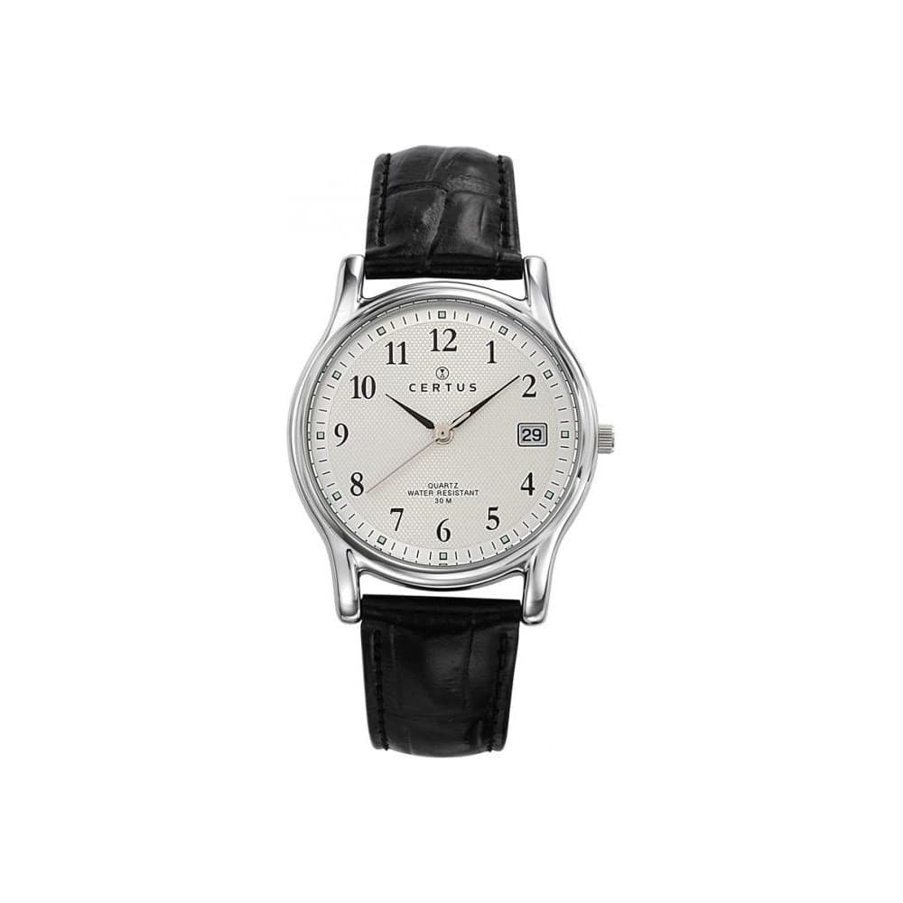 Certus Montre Certus en Cuir Noir