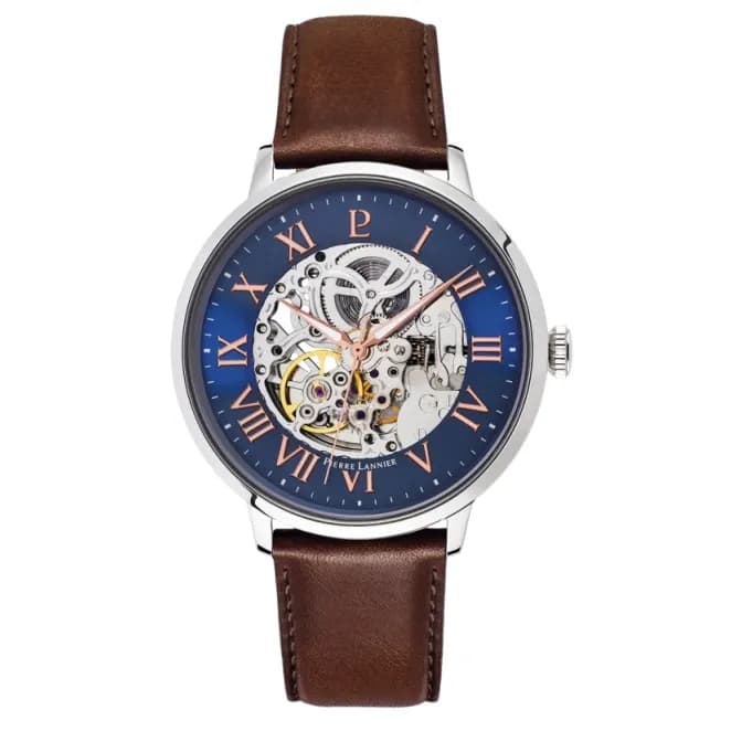 Pierre Lannier Montre Homme Automatic Bleu