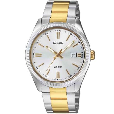Casio Timeless Standard — cadran argenté