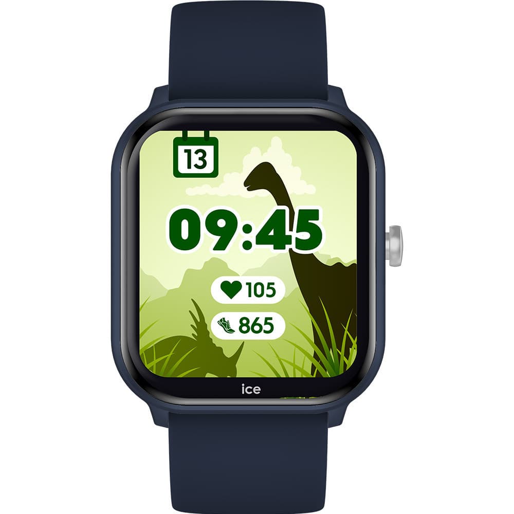 Ice Watch Montre Connectée Ice Watch Collection Ice Smart en Silicone Bleu