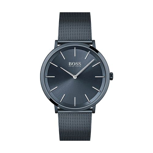 Hugo Boss Montre Homme BOSS BLACK BUSINESS en Acier Bleu