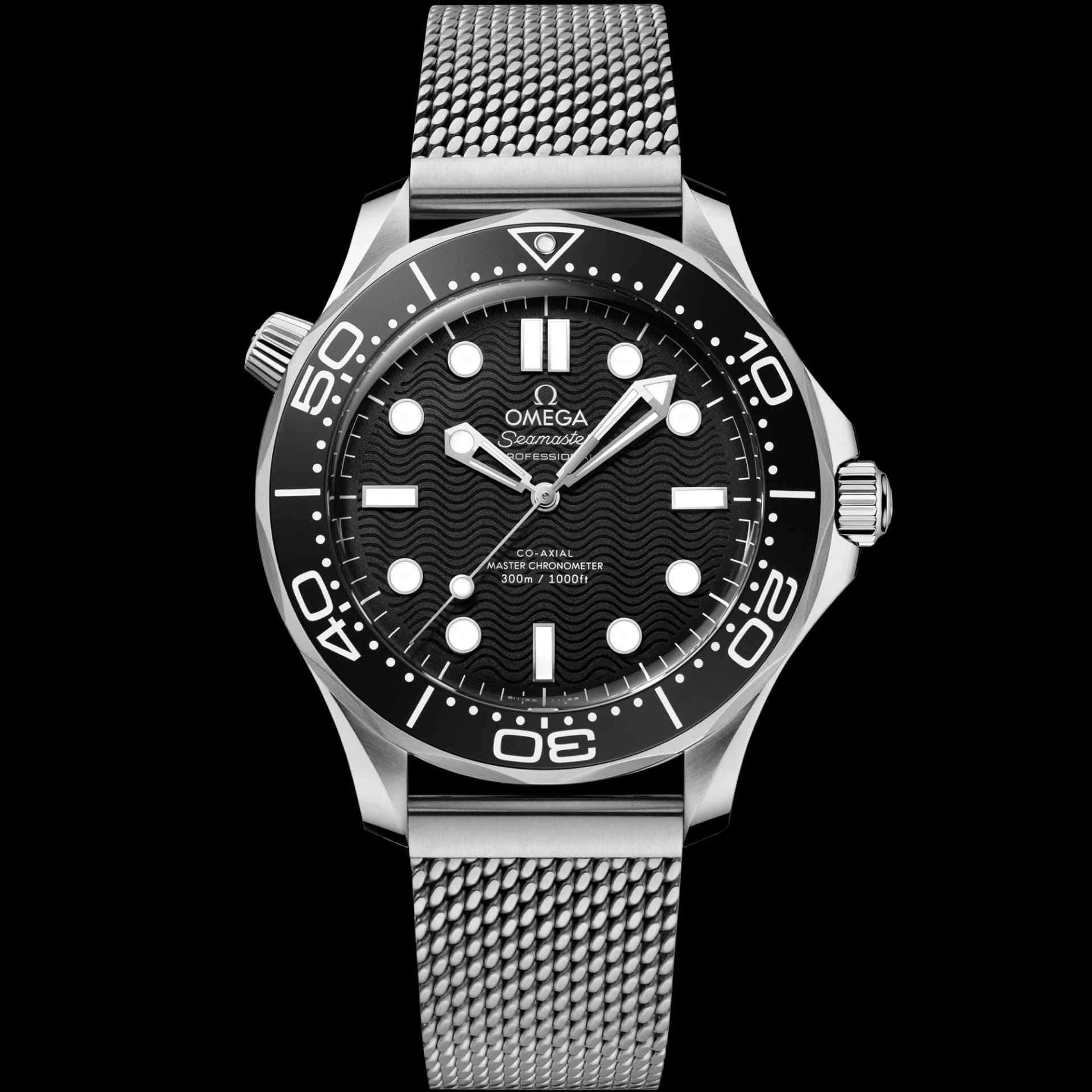 Omega Seamaster 42 mm, acier sur acier