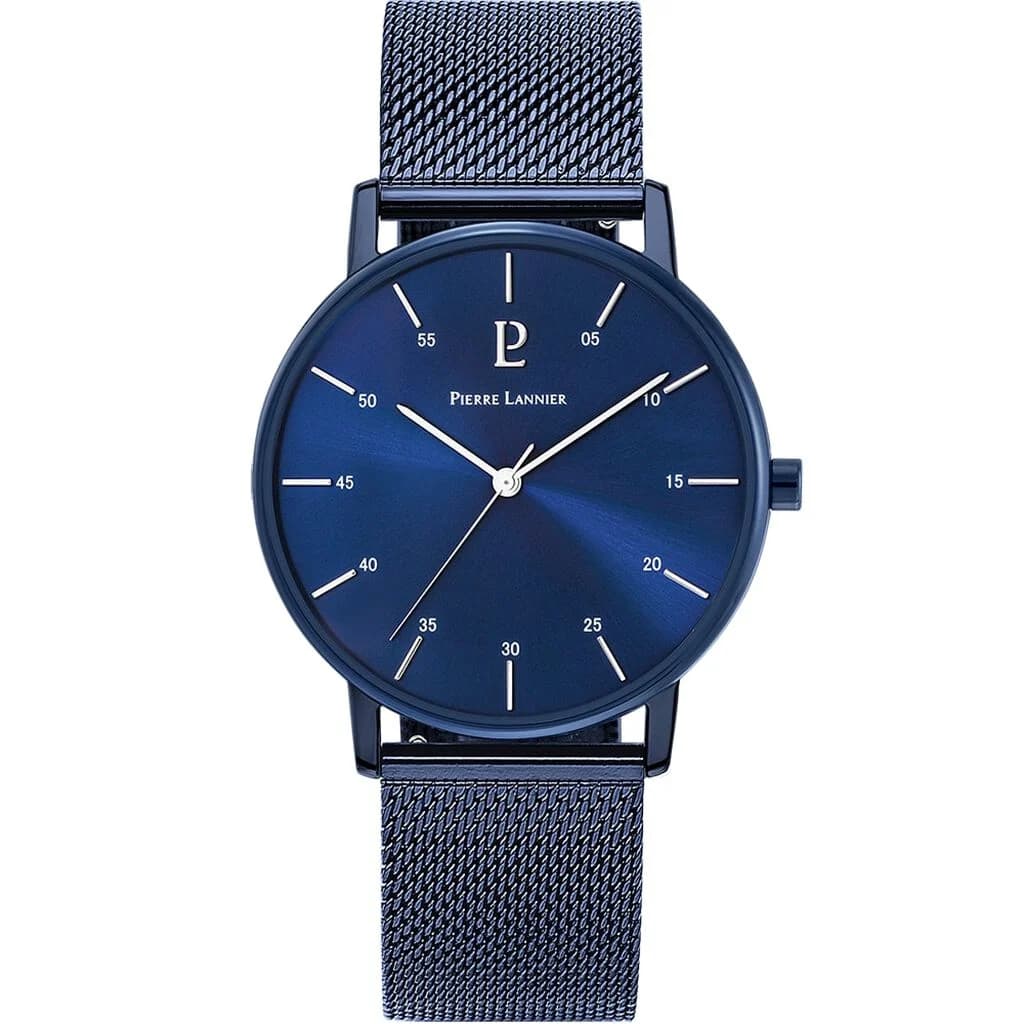 Pierre Lannier Montre Homme PIERRE LANNIER CITYLINE en Acier Bleu Etanche