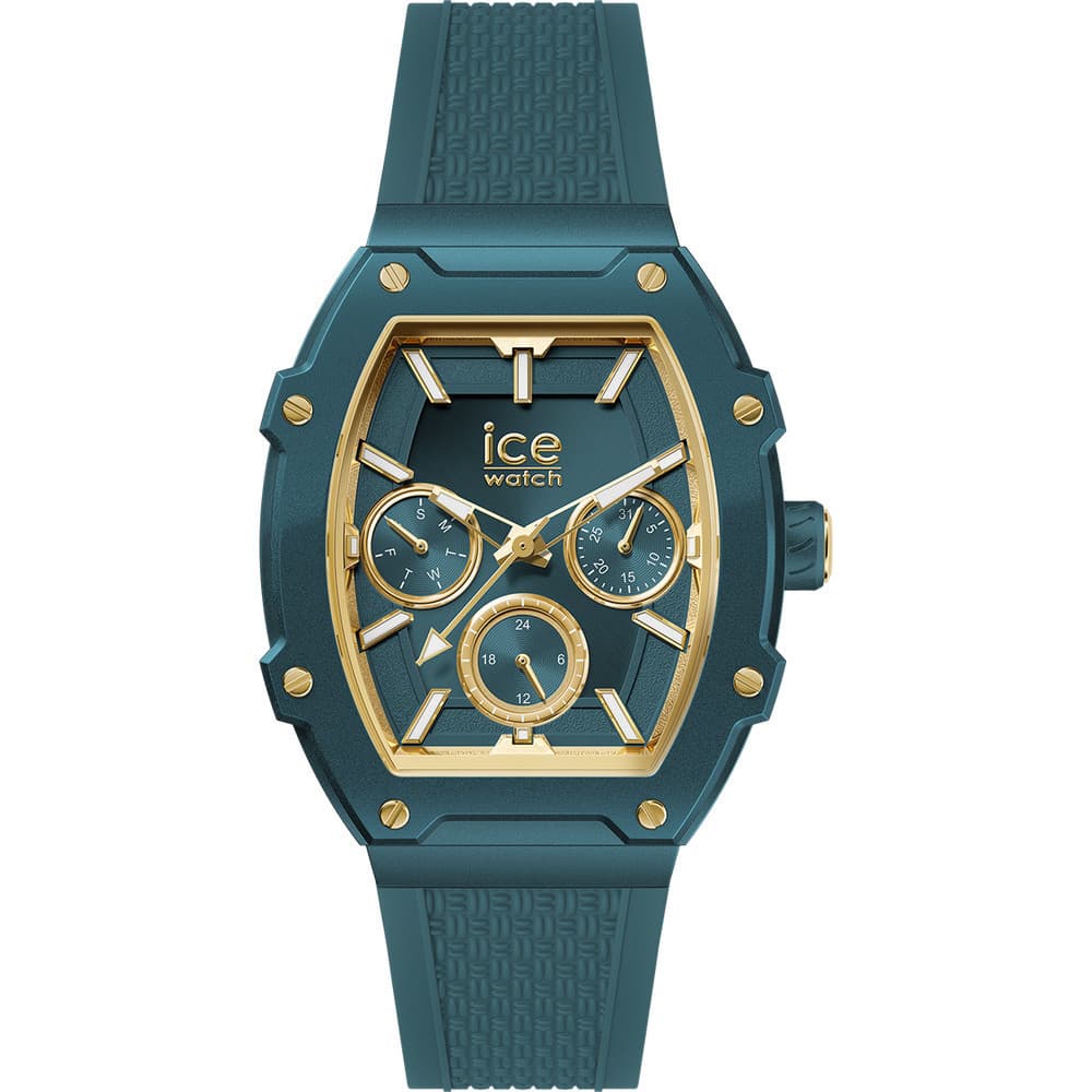 Ice Watch Montre Ice Watch Collection Ice Boliday en Silicone Vert
