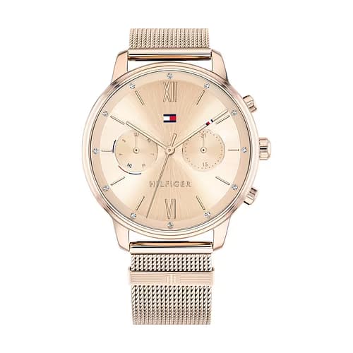 Tommy Hilfiger Montre Femme TOMMY HILFIGER BLAKE en Acier Rose Etanche