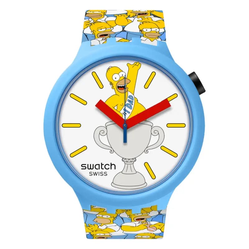 Swatch x The Simpsons Best. Dad. Ever