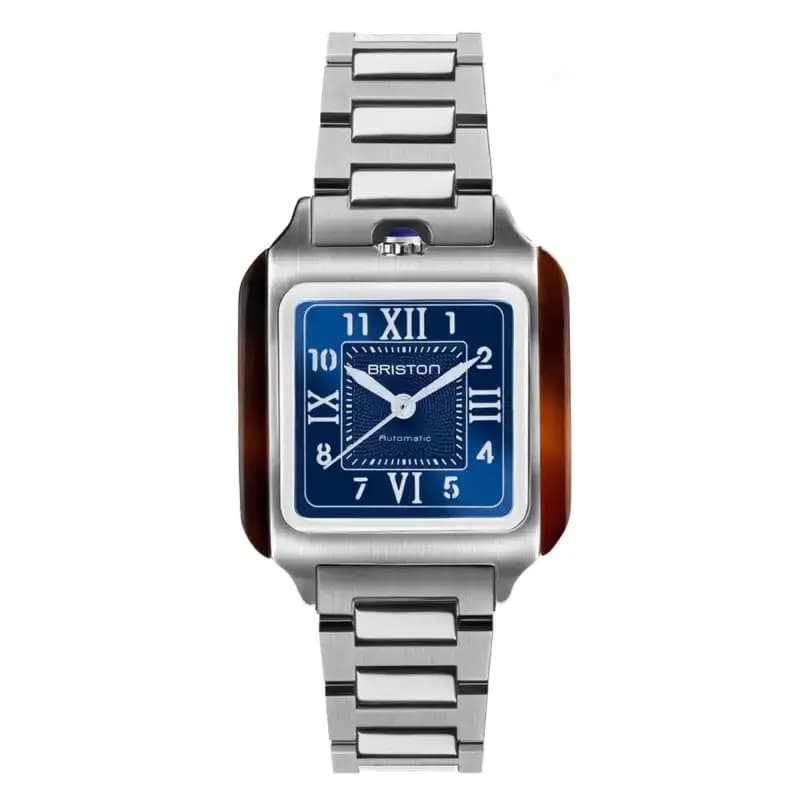 Briston Montre BRISTON Streamliner Kennedy Bleu Bracelet Acier Inoxydable
