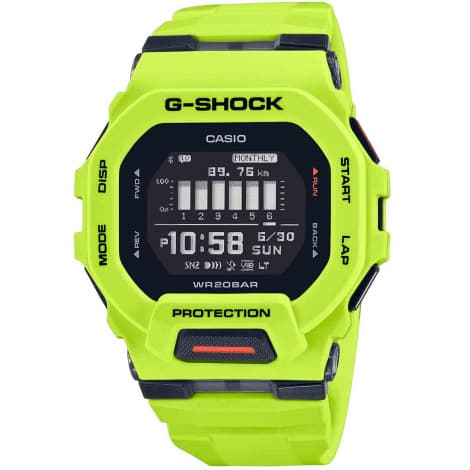 Casio G-Shock G-Squad GBD-200 — vert fluo