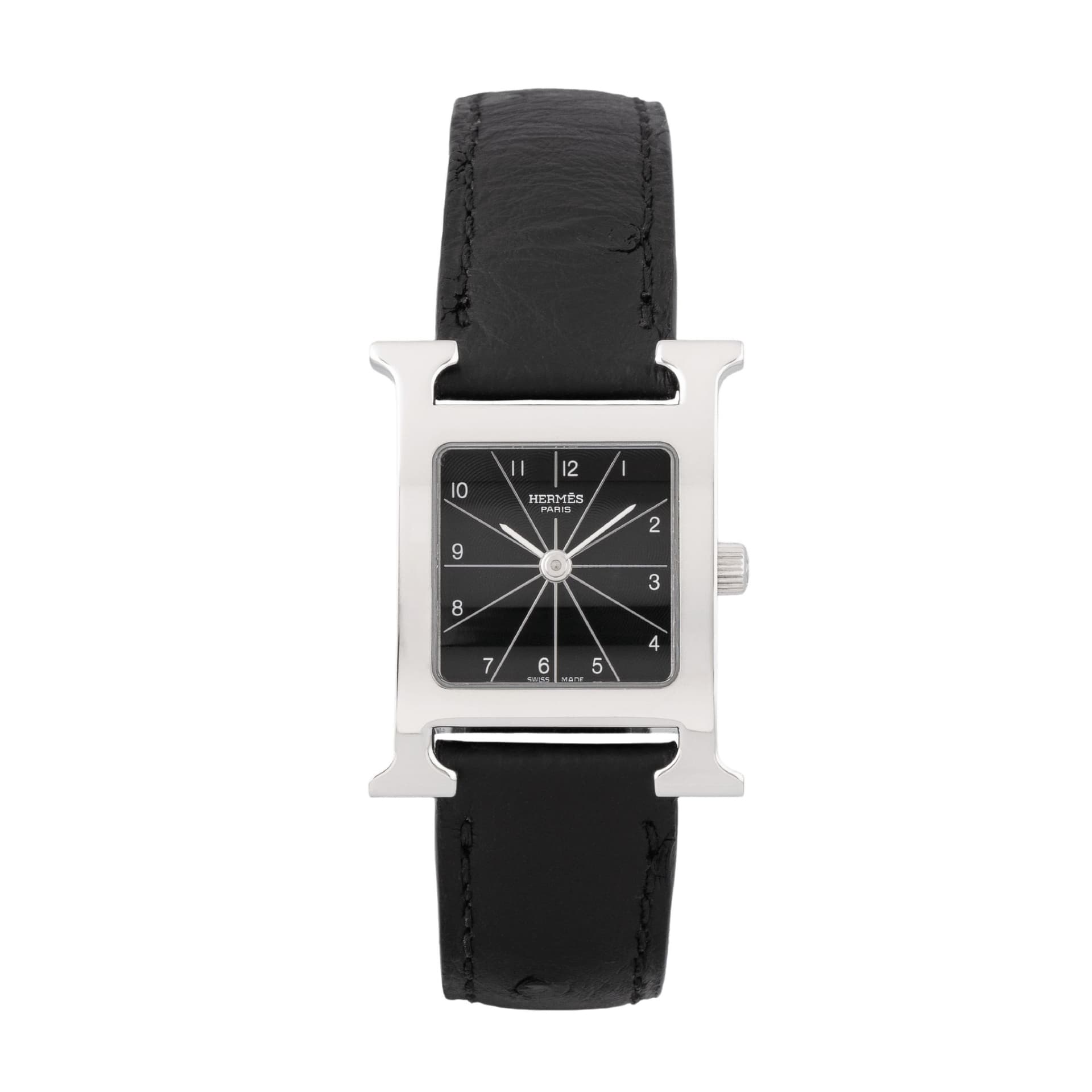 Hermès Montre HERMÈS Heure H Petit Modèle quartz 21 x 30 mm