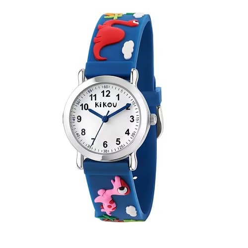 Kikou Montre Analogique Enfant Kikou Silicone Bleu R4551102001