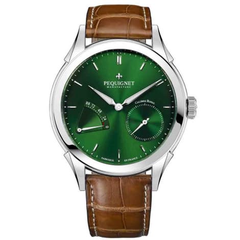 Pequignet Montre Pequignet Royale Origine Automatique Cadran Vert - 9010193-AGF