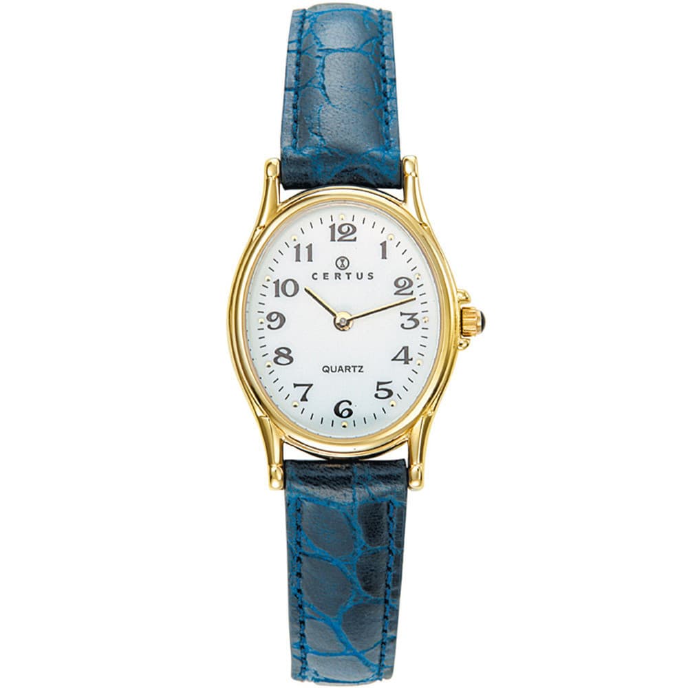 Certus Montre Certus en Cuir Bleu