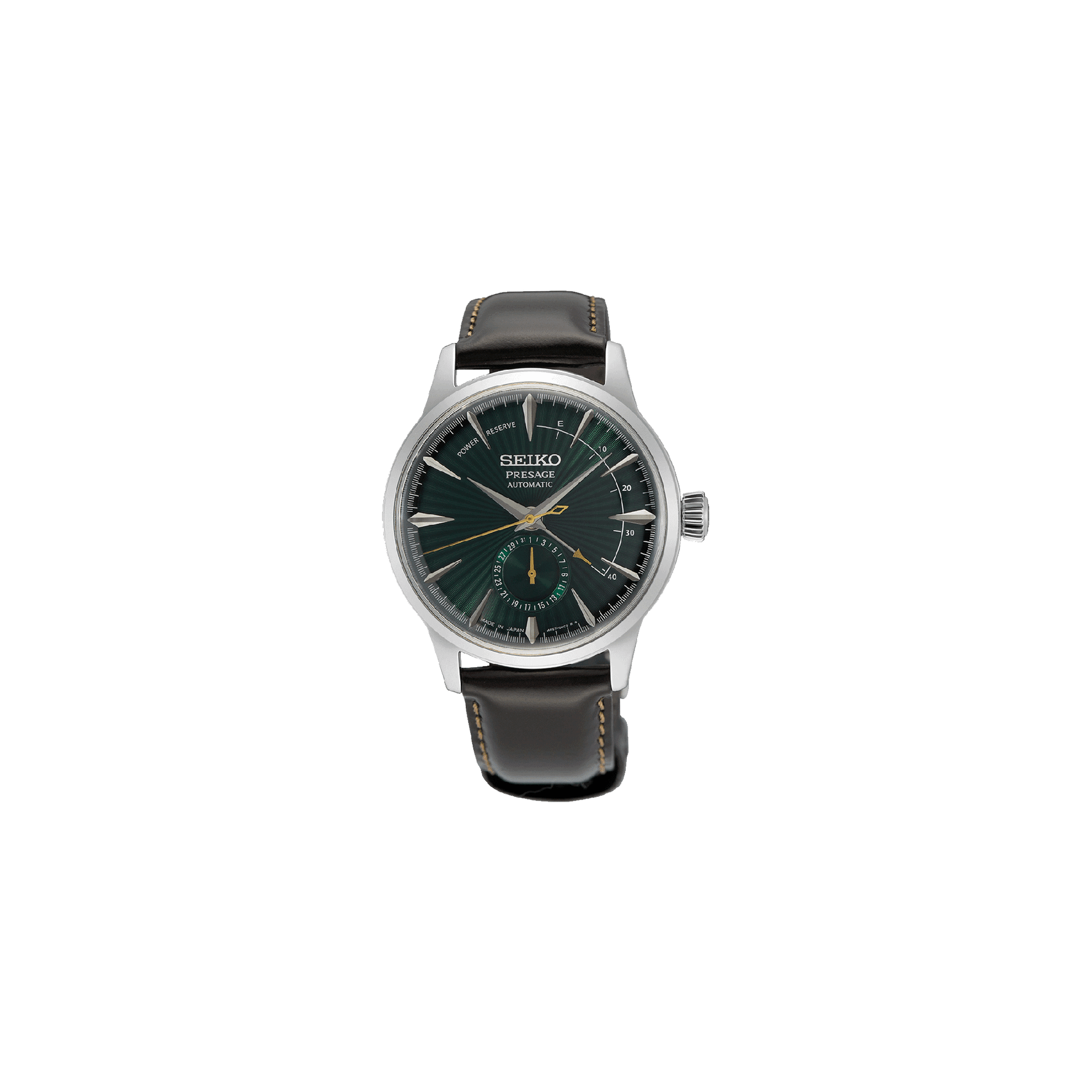 Seiko Presage — boîtier acier