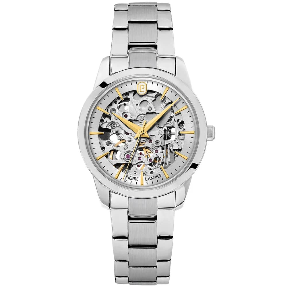Pierre Lannier Montre automatique Femme Thea Argenté