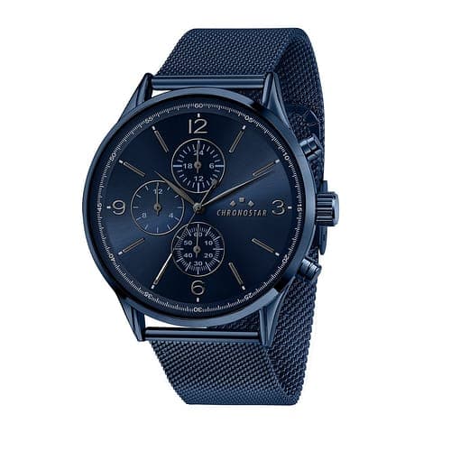 Collection Dandy Montre Analogique Homme Chronostar Métal Bleu R3753300001
