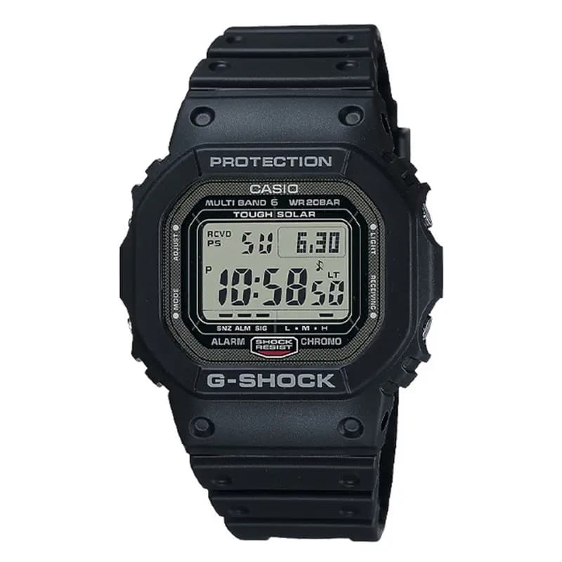 Casio G-Shock GW-5000U — boîtier acier hexagonal