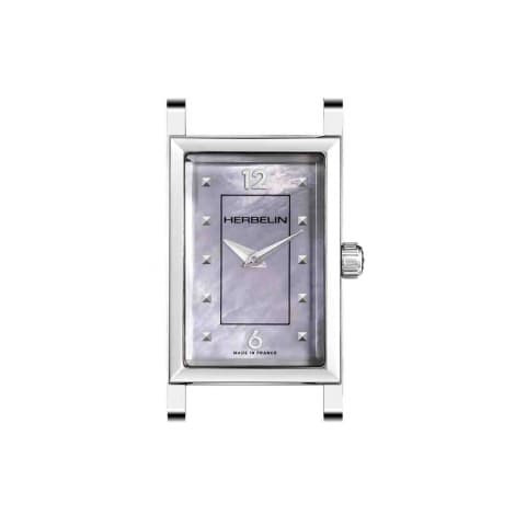 Michel Herbelin Montre Antares Personalisable- Boîtier Steel Edition - H.17444/AP19