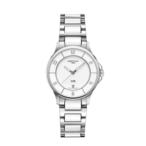 Certina Montre Certina DS-6 Lady Quartz Cadran Blanc