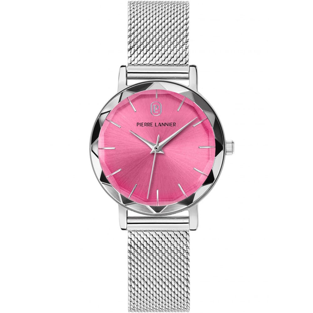 Pierre Lannier Montre Pierre Lannier Collection Multiples en Acier Argenté