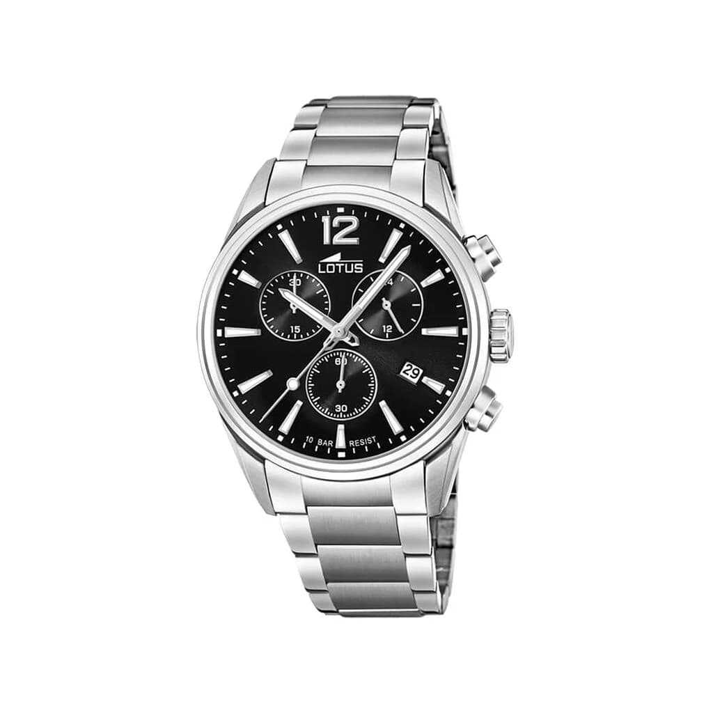 Lotus Montre Lotus Chrono Noir