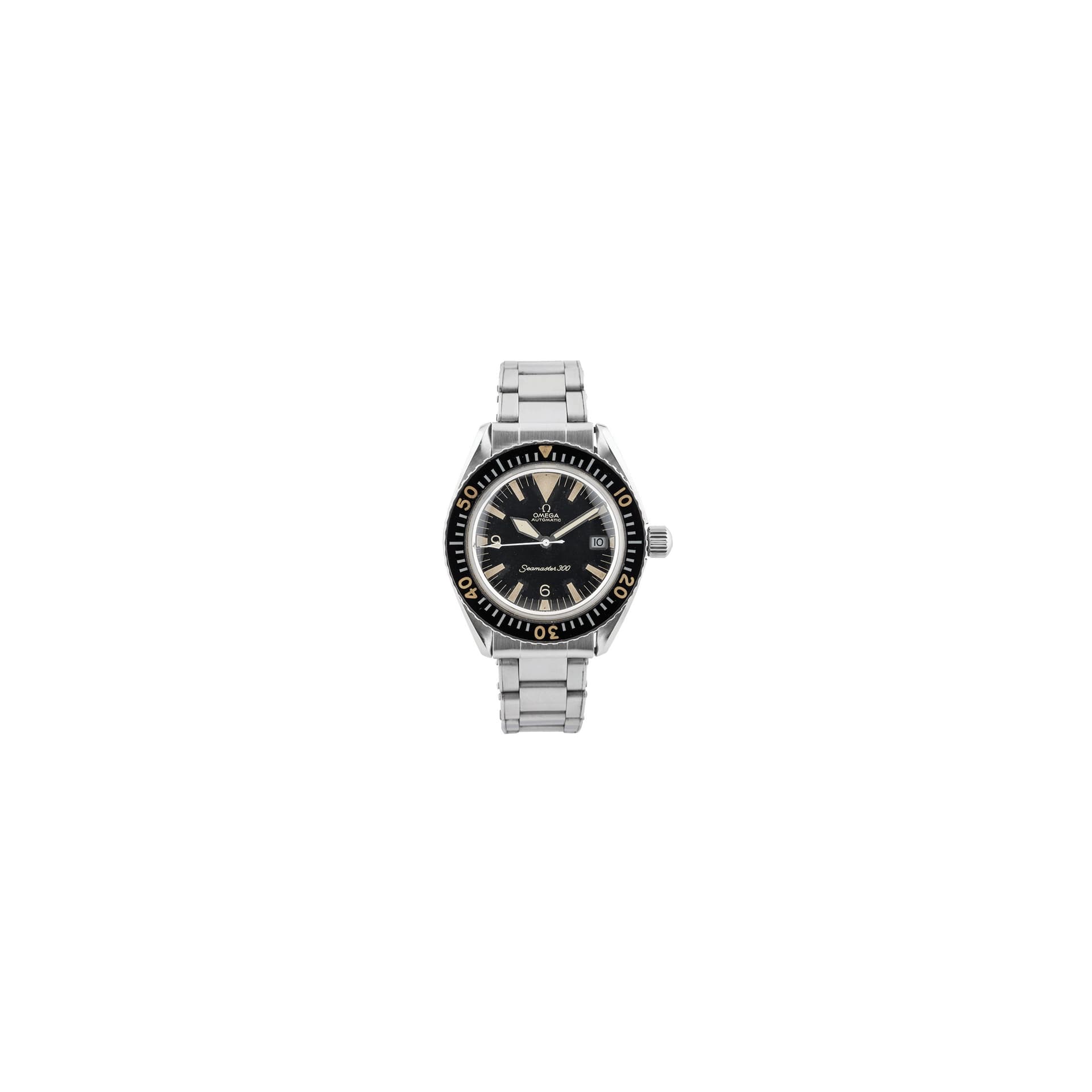 Omega Seamaster 300 — cadran noir