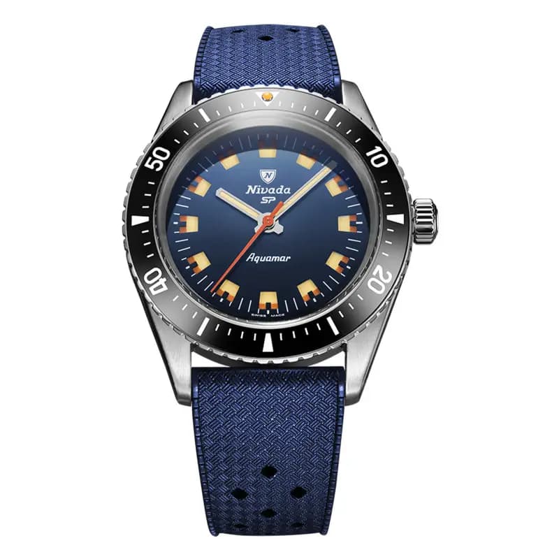 Nivada Grenchen Montre Aquamar Blue 32074A