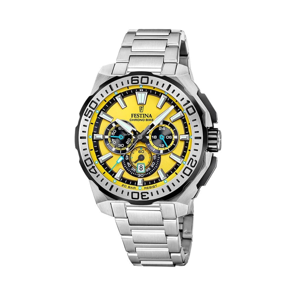 Festina Montre Festina Chrono Bike 2 Jaune