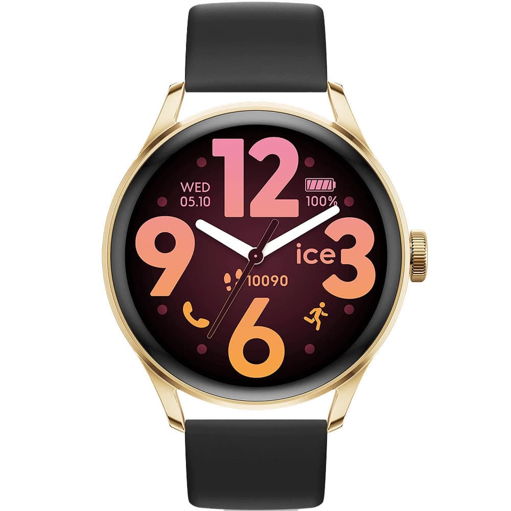 Ice Watch Montre Connectée Ice Watch Collection Ice Smart 3.0 en Silicone Noir