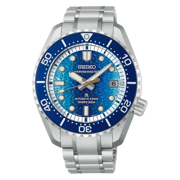 Seiko Montre Seiko Prospex Marinemaster Automatique Diver's Cadran Bleu