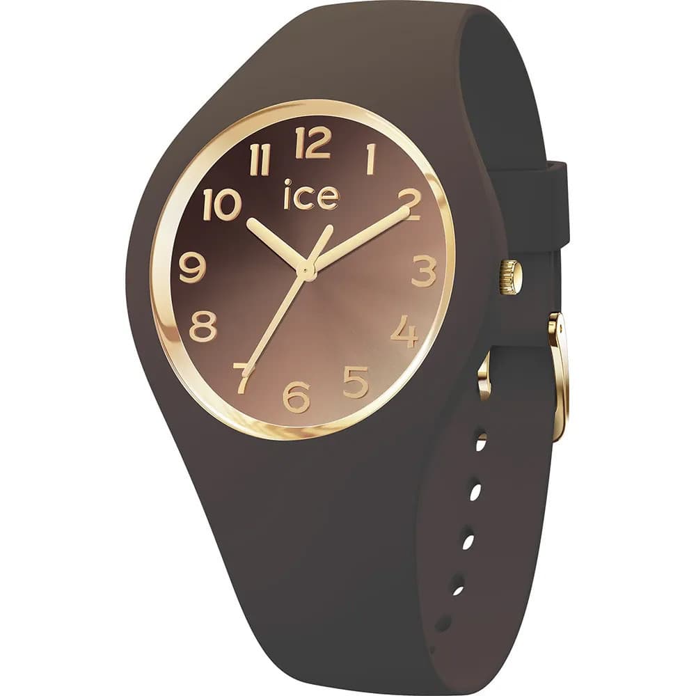 Ice Watch Montre Ice Watch Collection Ice Sunset en Silicone Marron