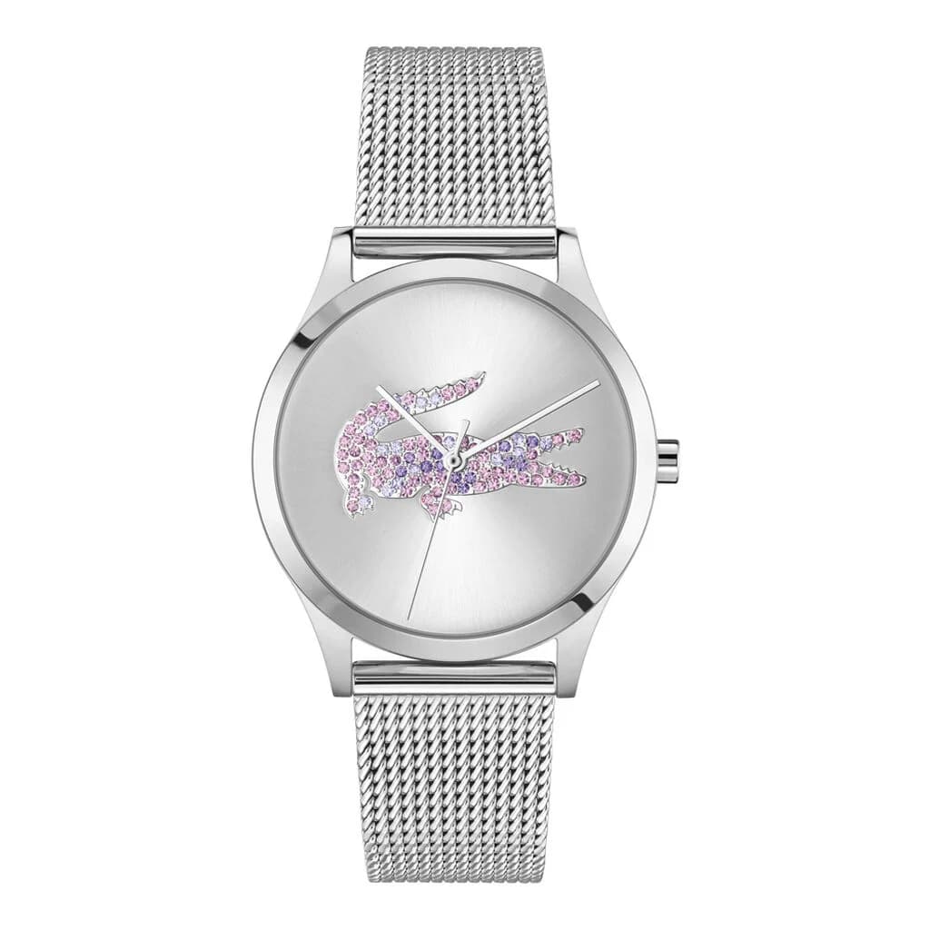 Lacoste Montre Lacoste Crocodelle Argenté