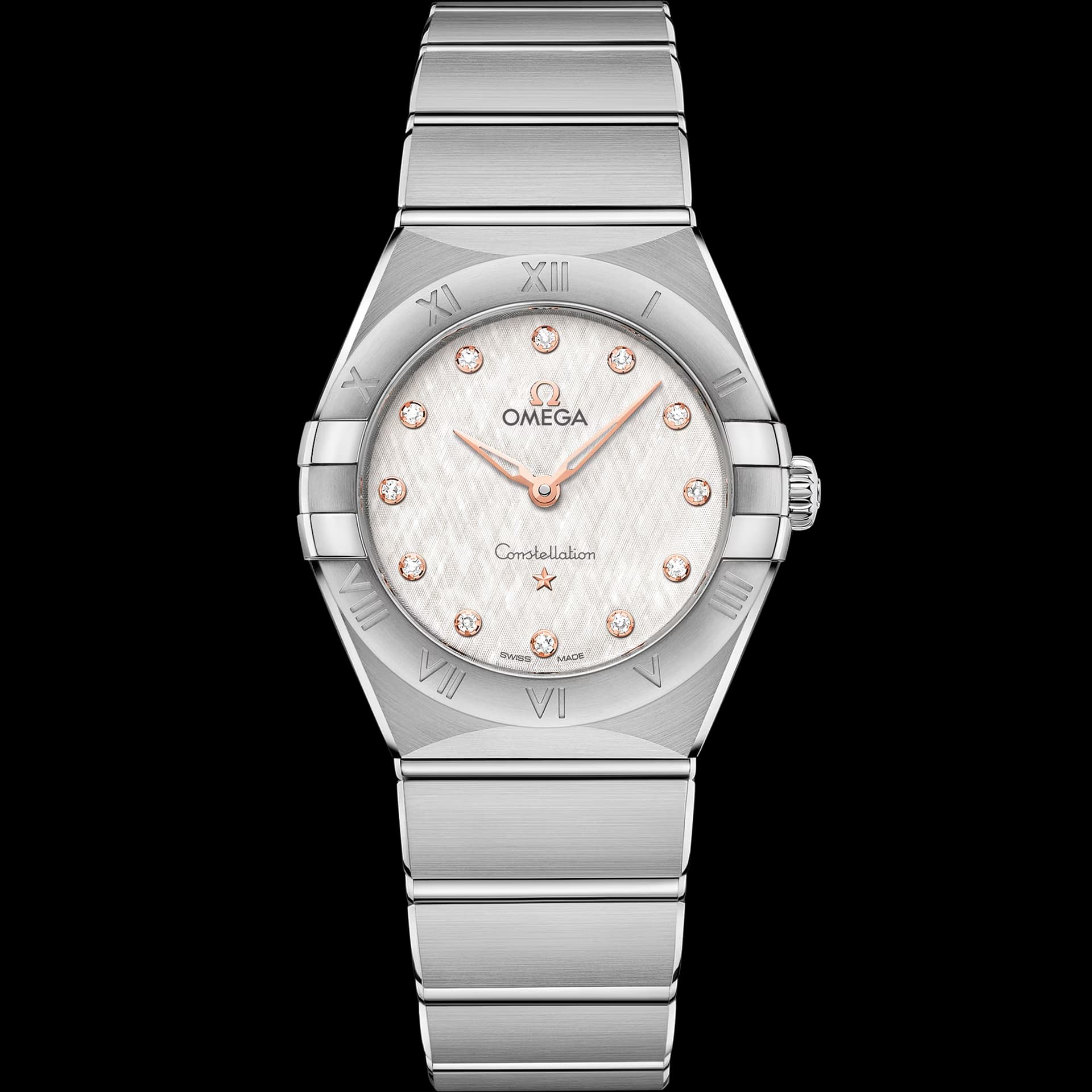 Omega Constellation 28 mm, acier sur acier