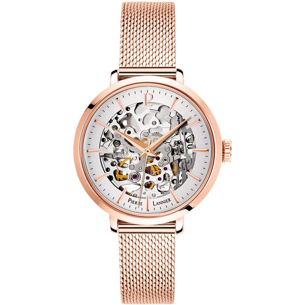 Pierre Lannier Montre Automatique Pierre Lannier en Acier Doré Rose