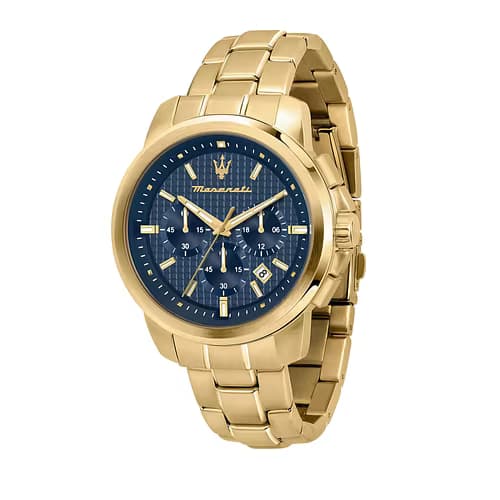 Maserati Montre Homme MASERATI SUCCESSO en Métal Jaune