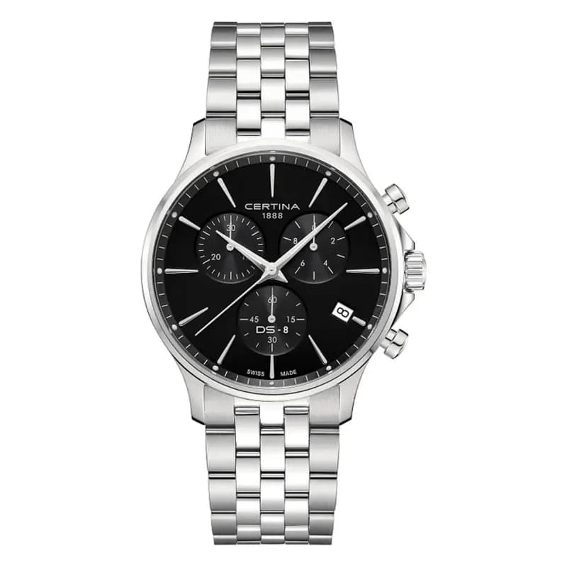 Certina Montre Certina DS-8 Chrono Quartz Cadran Noir