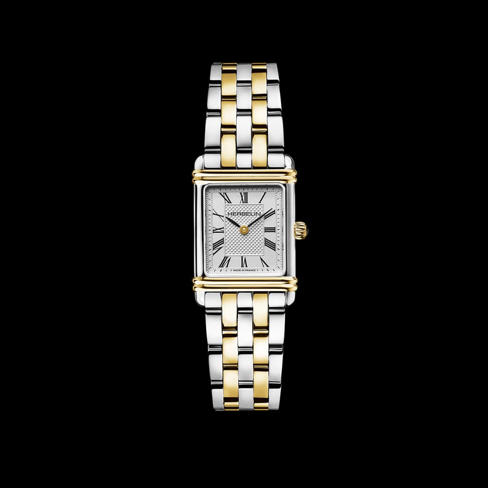 Michel Herbelin Montre michel herbelin Art déco Acier et PVD Doré - 17478BT08