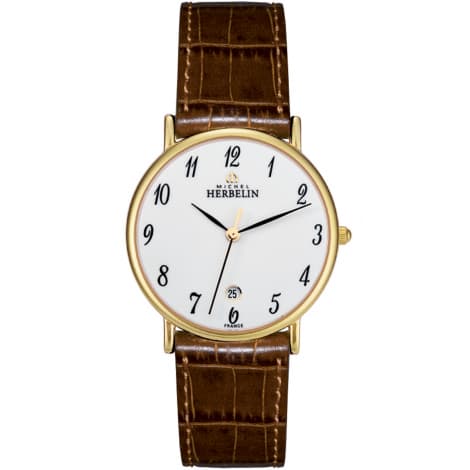 Michel Herbelin Montre Herbelin Classique Acier inoxydable 34 mm - 12443P28MA