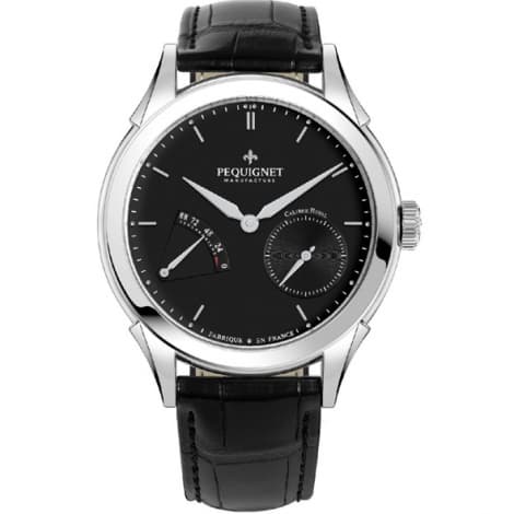 Pequignet Montre Pequignet Royale Origine Automatique Cadran Noir - 9010143-AN