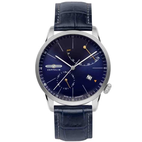 Zeppelin Montre Zeppelin Flatline Automatique Cadran Bleu - 73663