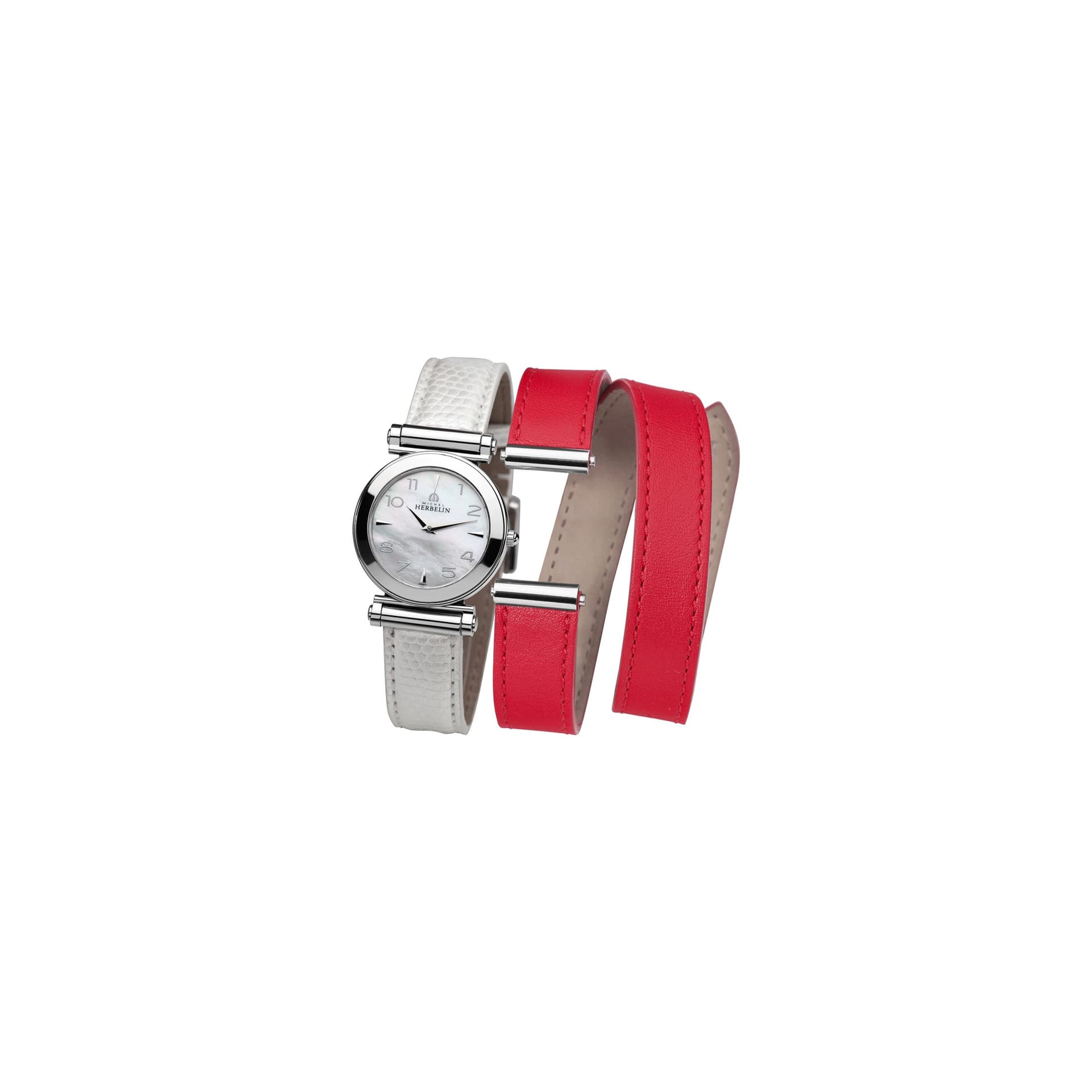 Michel Herbelin Coffret montre Antares Quartz - COF.17443/19WR