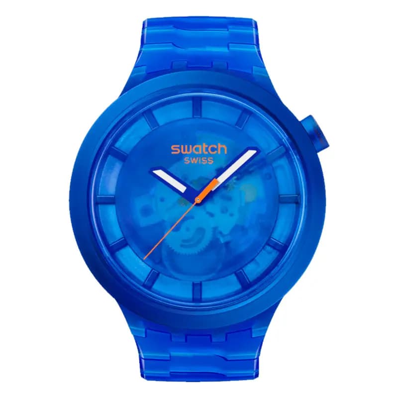 Swatch Navy Joy — cadran bleu