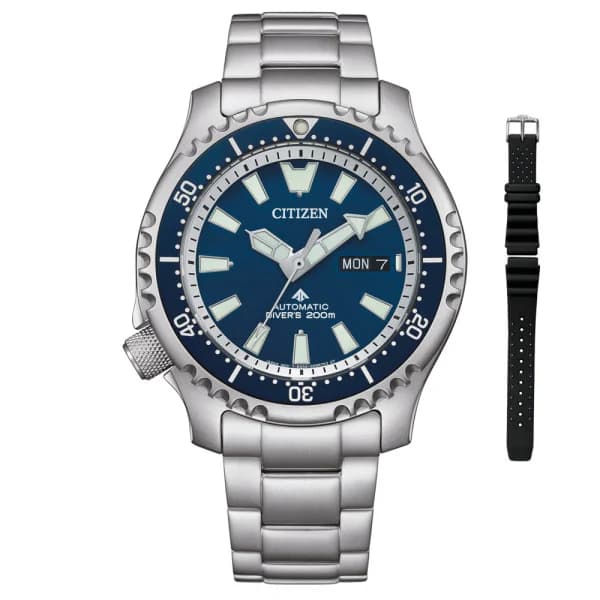 Citizen Montre Citizen Promaster Marine Fugu Cadran Bleu Bracelet Strap