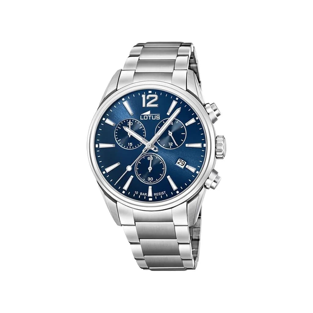 Lotus Montre Lotus Chrono Bleu