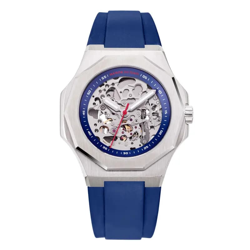 Maison du Temps Montre MTZeta Skeleton Bleu