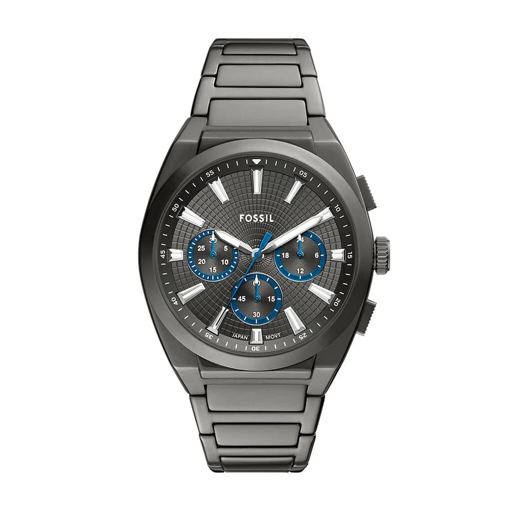 Fossil Everett — boîtier gris
